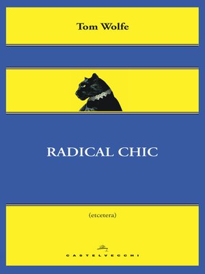 cover image of Radical chic